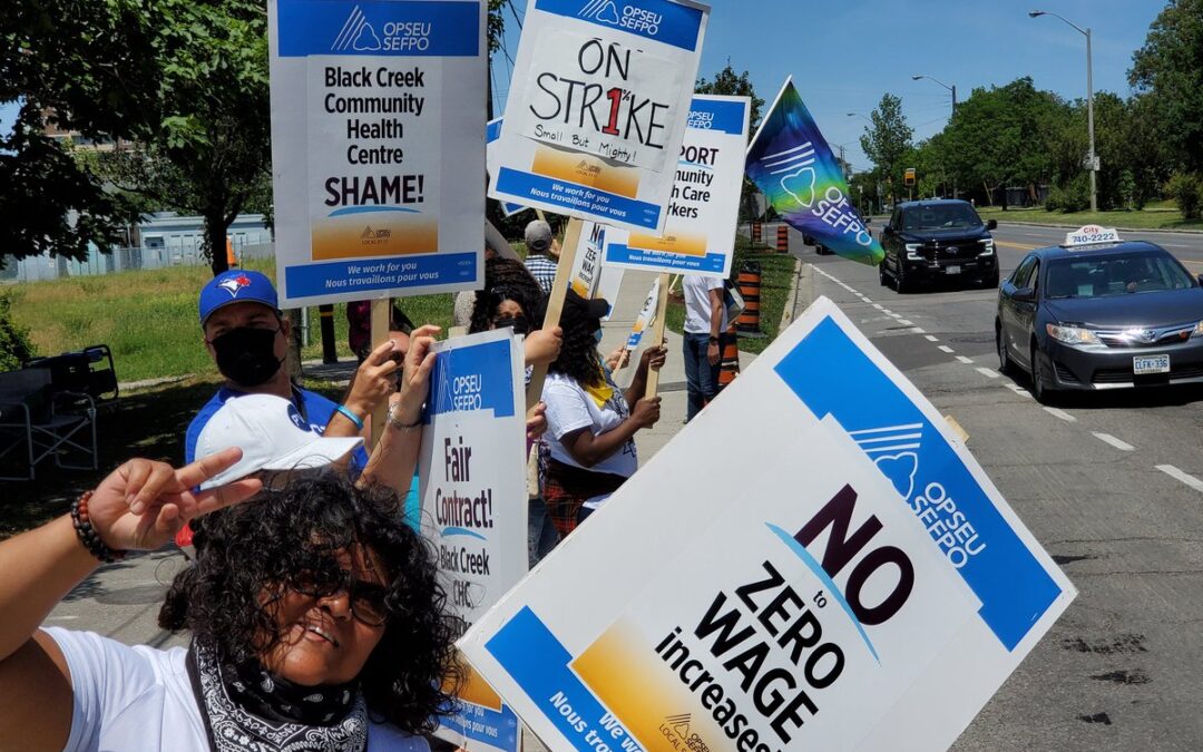 OPSEU Local 449 Stands In Solidarity With OPSEU Local 5117